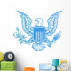 united states eagle symbol Wall Decal