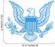 united states eagle symbol Wall Decal