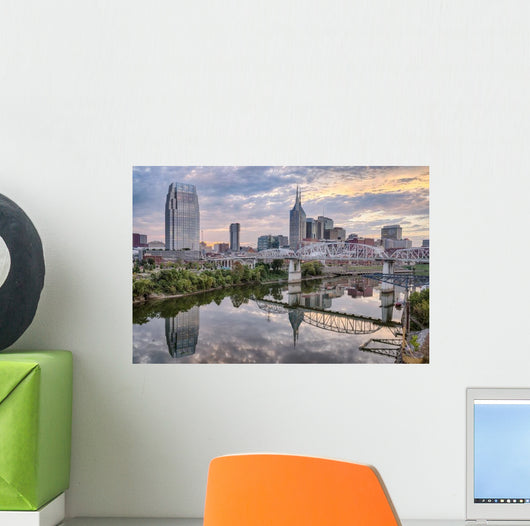 Nashville Tennessee Skyline Wall Decal
