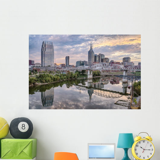 Nashville Tennessee Skyline Wall Decal