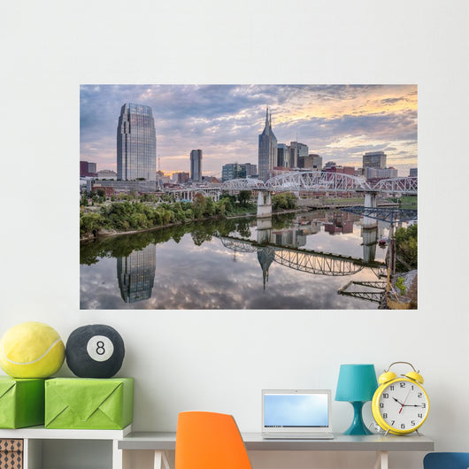 Nashville Tennessee Skyline Wall Decal