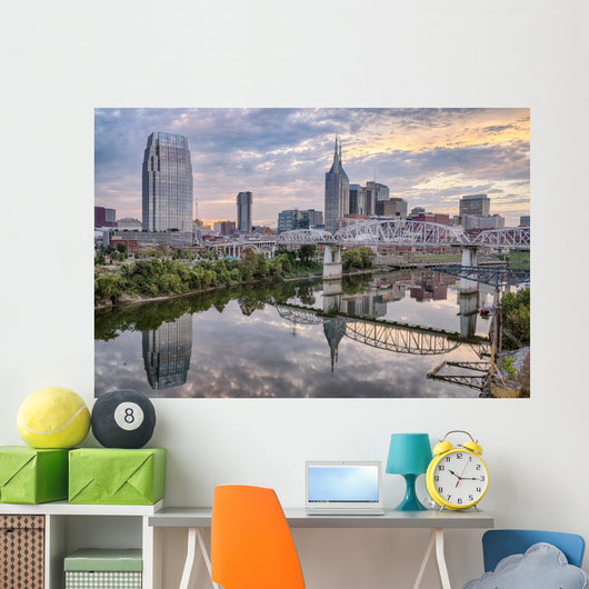 Nashville Tennessee Skyline Wall Decal
