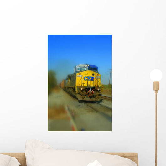 Train Wall Mural