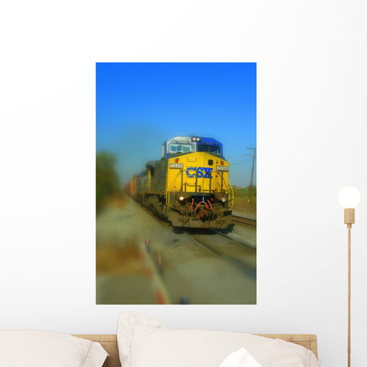Train Wall Mural