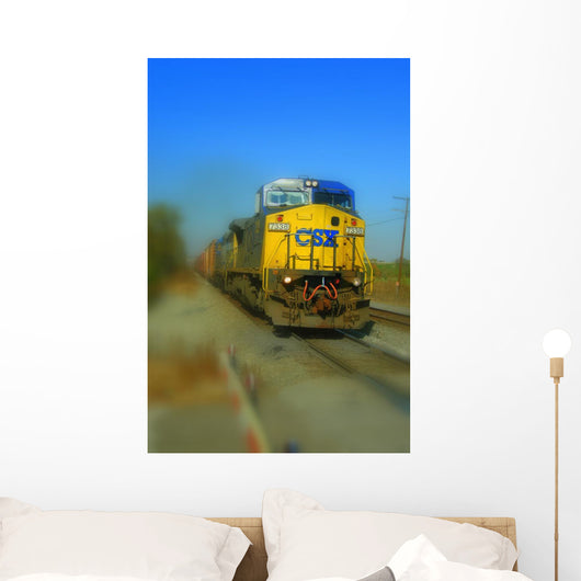 Train Wall Mural