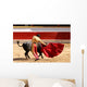 Matador with Cape Wall Mural