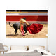 Matador with Cape Wall Mural