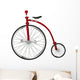 circus old bicycle Wall Decal