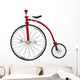 circus old bicycle Wall Decal
