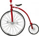 circus old bicycle Wall Decal