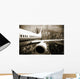 Airplane Take Off From the City Night Wall Mural