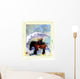 An Elephant Carrying Cargo Wall Mural