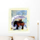 An Elephant Carrying Cargo Wall Mural