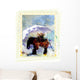 An Elephant Carrying Cargo Wall Mural