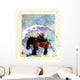 An Elephant Carrying Cargo Wall Mural