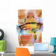 Fisherman With Fish Wall Mural