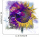 Sunflower Composite Wall Mural