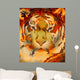 Tiger Illustration Wall Mural
