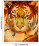 Tiger Illustration Wall Mural