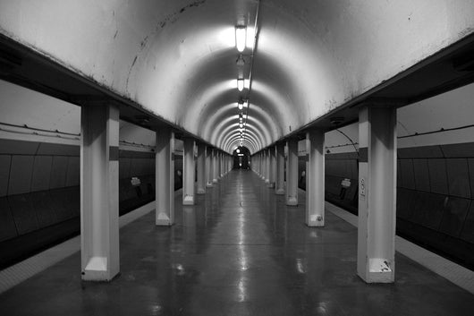 Infinity Subway Wall Mural