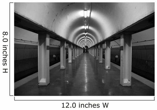 Infinity Subway Wall Mural