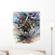 Bull Bucking His Rider Wall Mural