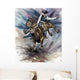Bull Bucking His Rider Wall Mural