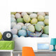 Easter Eggs And Basket Wall Mural