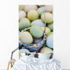 Easter Eggs And Basket Wall Mural