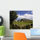 Cottages On A Farm Near The Mourne Mountains, County Down, Ireland Wall Mural