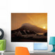 Doogort And Slievemore, Achill Island, Co Mayo, Ireland Wall Mural