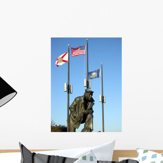 flags and sailor Wall Mural