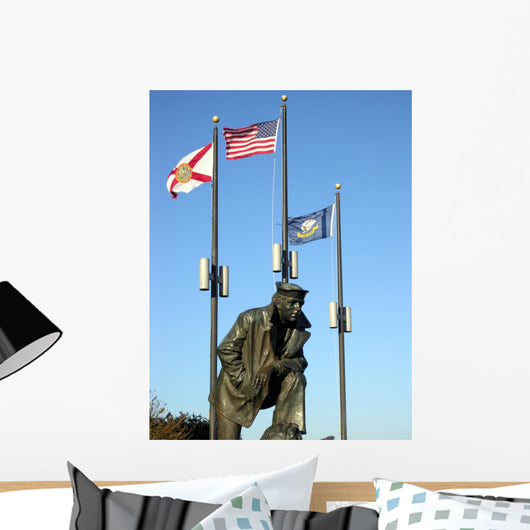 flags and sailor Wall Mural