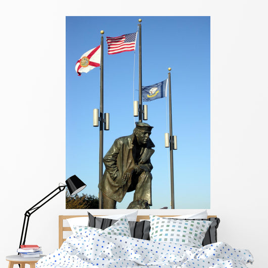 flags and sailor Wall Mural