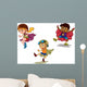 Super Hero Kids Wall Decal