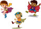 Super Hero Kids Wall Decal