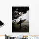 Surfer Looking Out To The Water Wall Mural