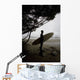 Surfer Looking Out To The Water Wall Mural