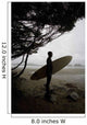Surfer Looking Out To The Water Wall Mural