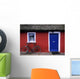 Askeaton, Co Limerick, Ireland, Bicycle In Front Of A House Wall Mural