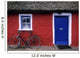 Askeaton, Co Limerick, Ireland, Bicycle In Front Of A House Wall Mural