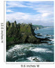 Castle At The Seaside, Dunluce Castle, County Antrim, Northern Ireland Wall Mural