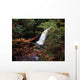 High Angle View Of A Waterfall Wall Mural