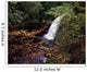 High Angle View Of A Waterfall Wall Mural