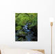 Stream Flowing Through A Forest Wall Mural