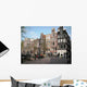 Picturesque Buildings Amsterdam Wall Decal