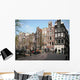 Picturesque Buildings Amsterdam Wall Decal