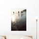 Four People Horseback Riding On A Coastal Beach, Ireland Wall Mural