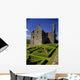 A Garden In Front Of Tully Castle Near The Village Of Blancey Wall Mural