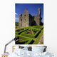 A Garden In Front Of Tully Castle Near The Village Of Blancey Wall Mural